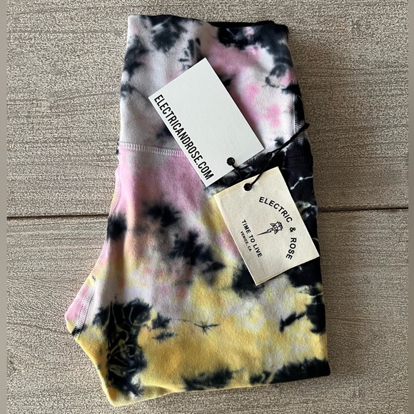 Electric & Rose tie dye Venice leggings - Picture 1 of 5